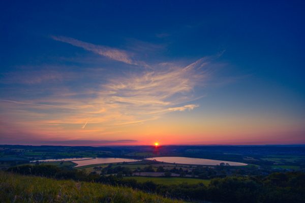 Canva - Sunset Under Blue Sky